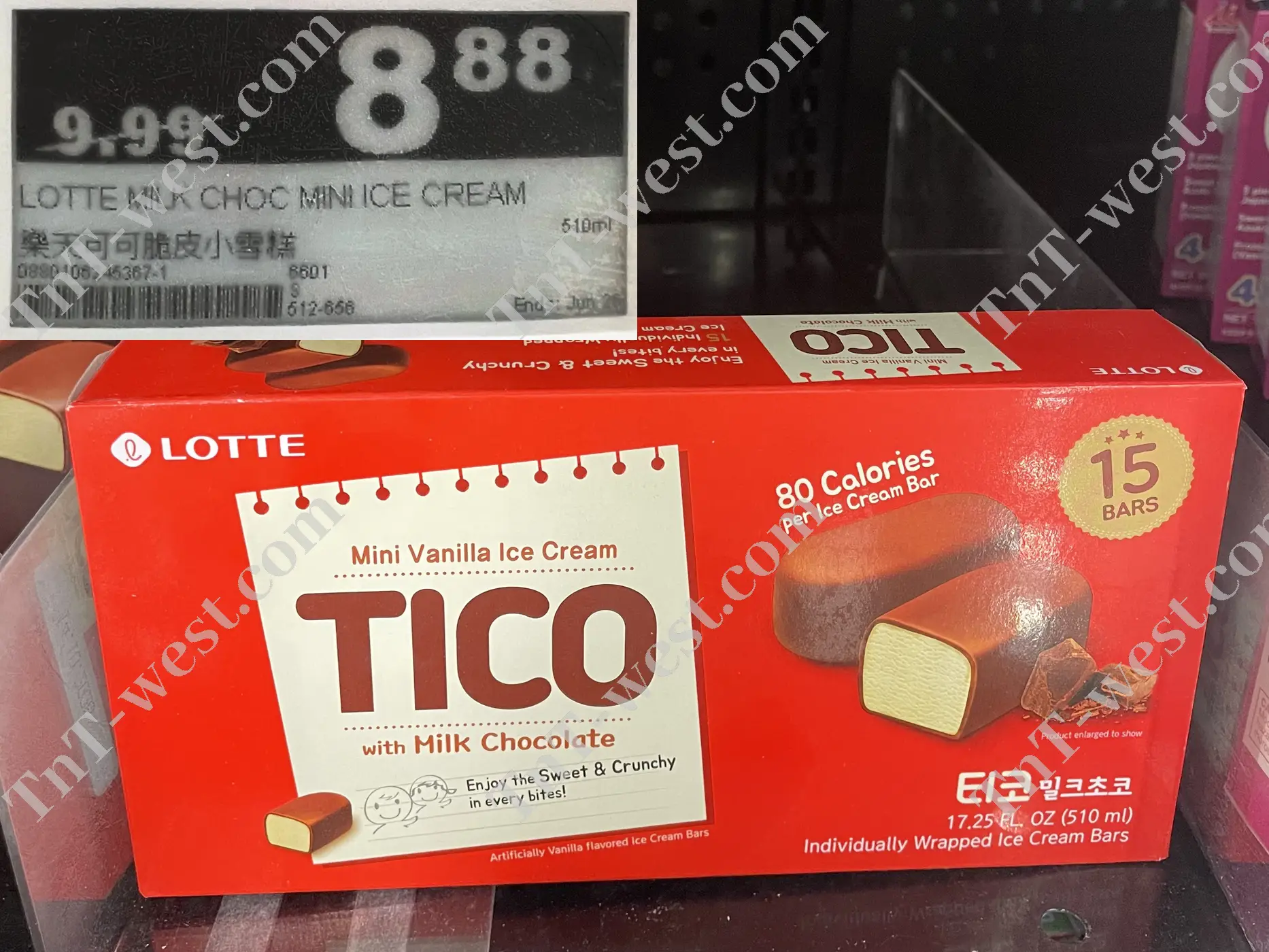 Lotte Tico Choco Mini Ice Cream