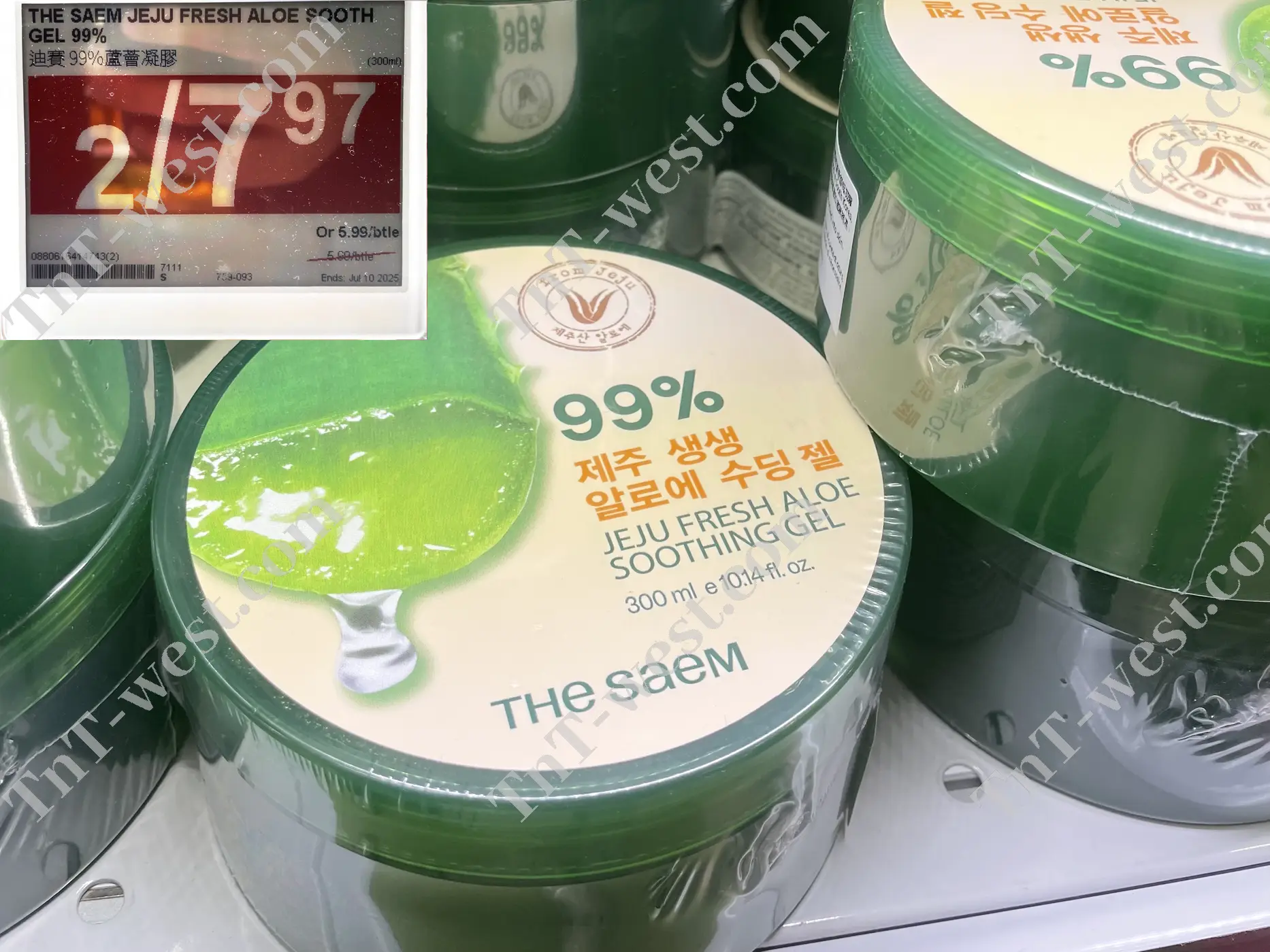 The Saem Jeju Fresh Aloe Sooth Gel